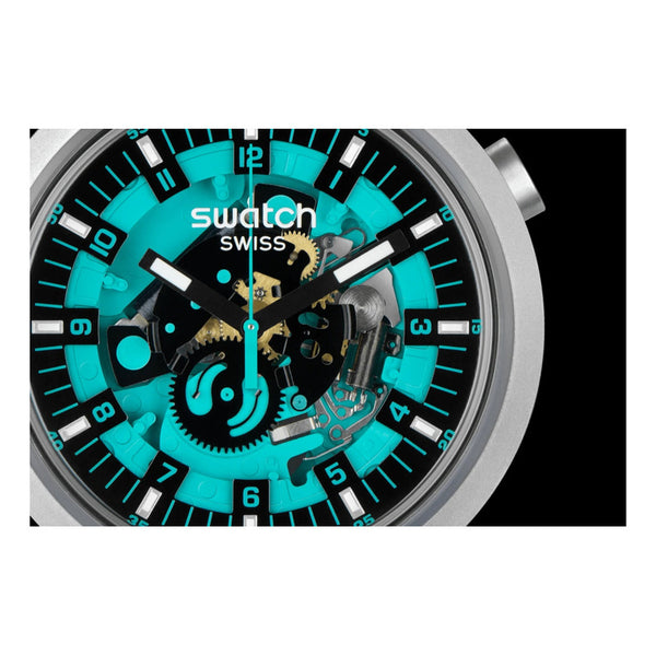 Reloj Swatch Big Bold Irony Mint Trim Sb07s111