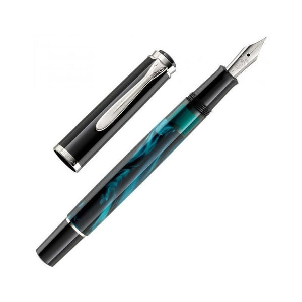 Lapicera Pluma Pelikan M205 Petrol - Extra Fine (EF)