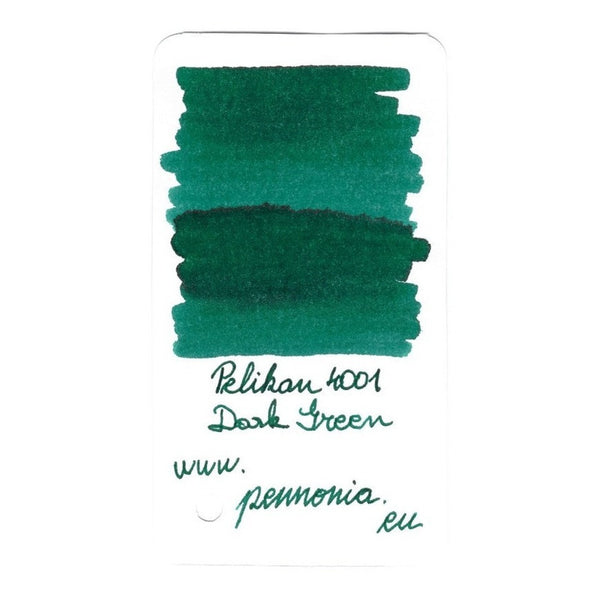 Tinta Para Pluma Fuente Pelikan 4001 - 30 Ml - Verde Oscuro