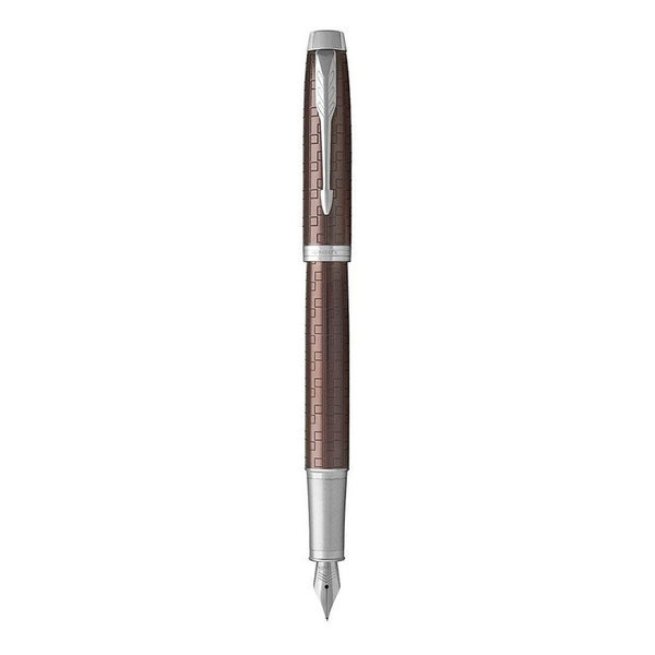 Lapicera Pluma Fuente Parker Im Premium Brown Ct - Medium (M)