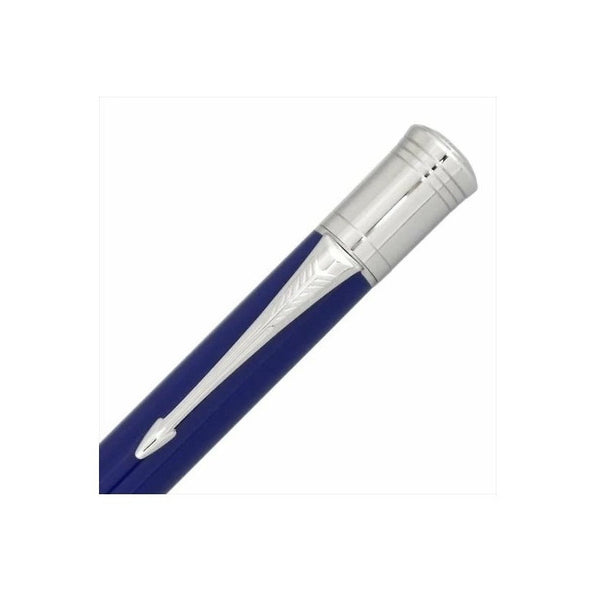 Lapicera Boligrafo Parker Duofold Blue Black Vintage