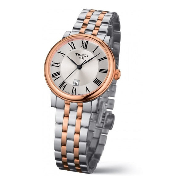 Reloj Tissot Carson Rose Gold Silver Strap T1224102203300