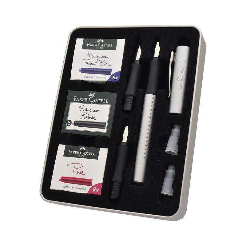 Lapicera Pluma Faber-castell Set Caligrafia Grip 2011