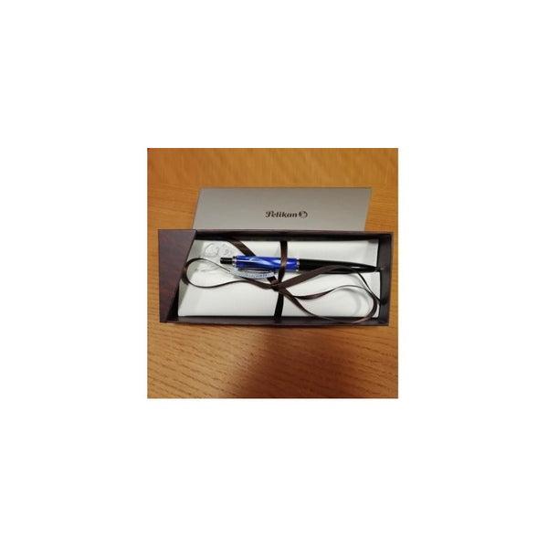 Lapicera Boligrafo Pelikan K205 - Blue Marbled