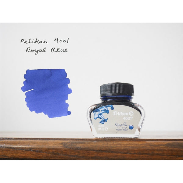 Tinta Para Pluma Fuente Pelikan 4001 - 30 Ml - Azul Real