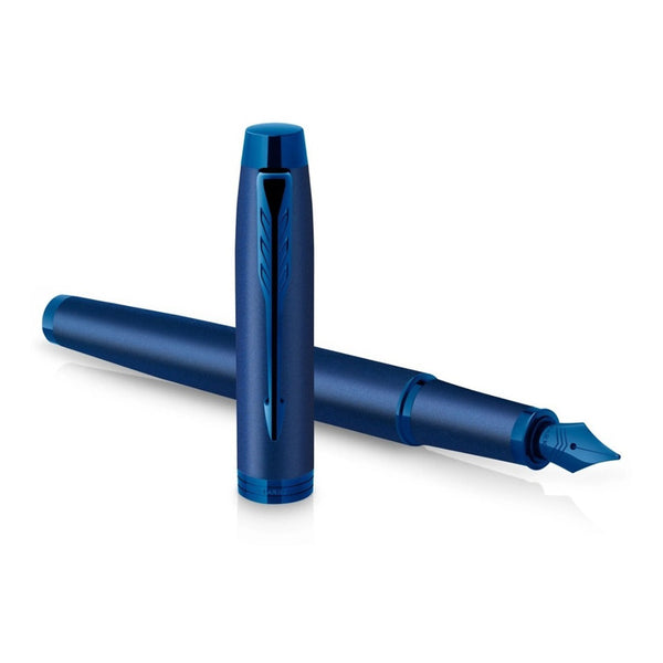 Lapicera Pluma Fuente Parker Im Monochrome Blue - Medium (M)