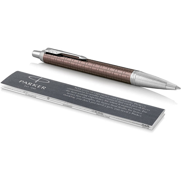 Lapicera Boligrafo Parker Im Premium Brown Ct
