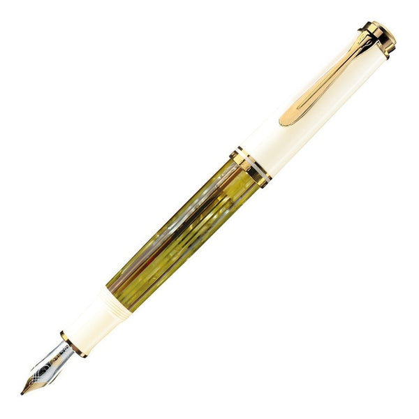 Lapicera Pluma Pelikan M400 Tortoise Shell White - Medium (M)