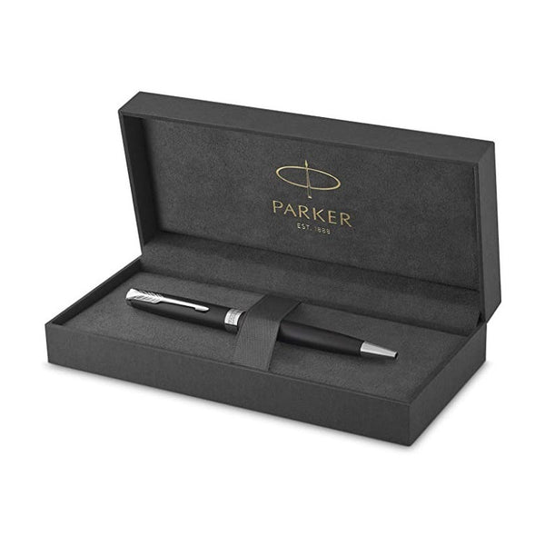 Lapicera Boligrafo Parker Sonnet Slim Matte Lacquer Black Ct