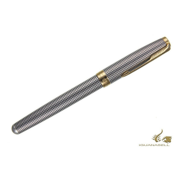 Lapicera Boligrafo Parker Sonnet Silver With Ciselé Pattern
