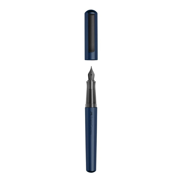Lapicera Pluma Fuente Faber-castell Hexo - Blue Medium