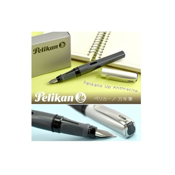 Lapicera Pluma Fuente Pelikan Pelikano Up Anthrazit Left Han