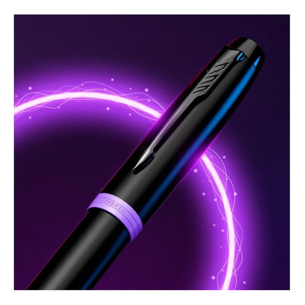 Lapicera Pluma Fuente Parker Im Vibrant Rings Ameth Purple M