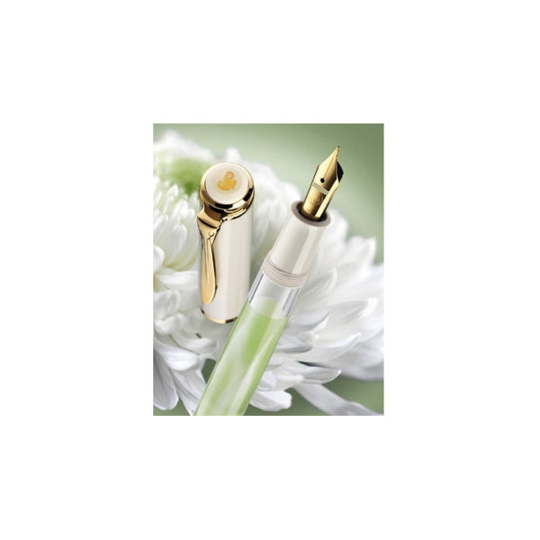 Lapicera Pluma Pelikan M200 Pastel Green Marble - Medium (M)