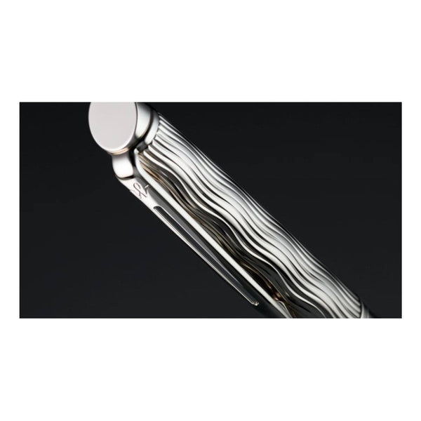 Lapicera Rollerball Waterman Hemisphere Deluxe Silk White Ct