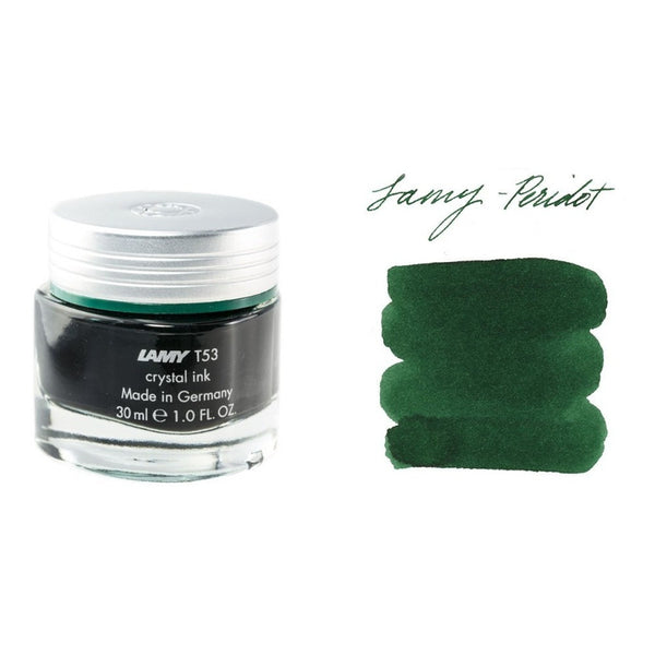 Tinta Pluma Fuente Lamy T53 Crystal Ink 30 Ml - Peridot