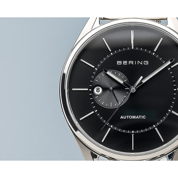Reloj Bering Men Watch Automatic Black Silver 16243-077