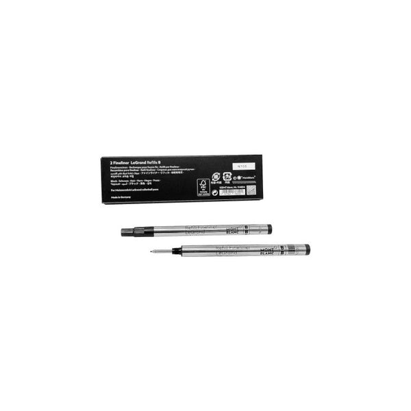 Tinta Set Repuesto Fineliner Legrand Montblanc M. Black B