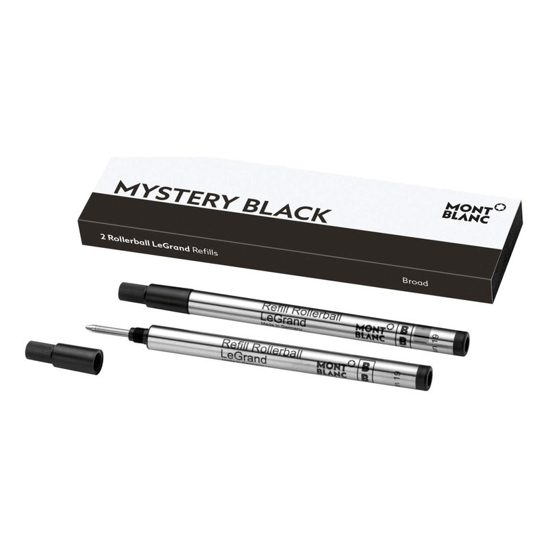 Tinta Set Repuesto Legrand Rollerball Montblanc (Broad) Mystery Black