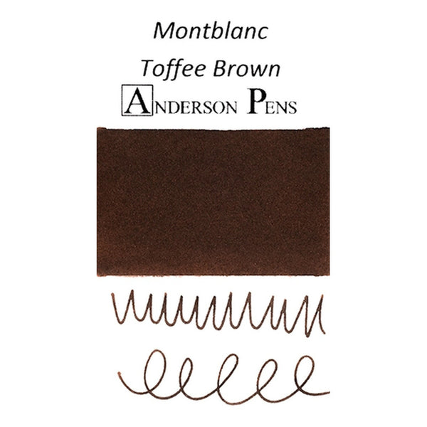 Tinta Montblanc Set Cartridges - Toffee Brown