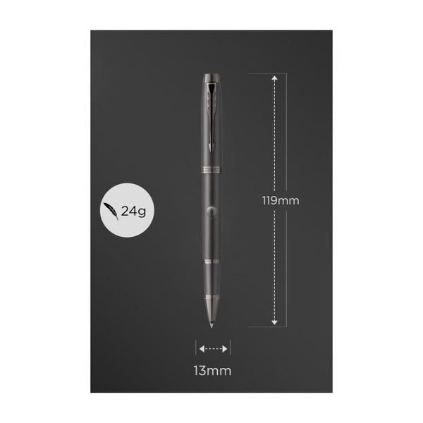 Lapicera Roller Parker Im Monochrome Titanium