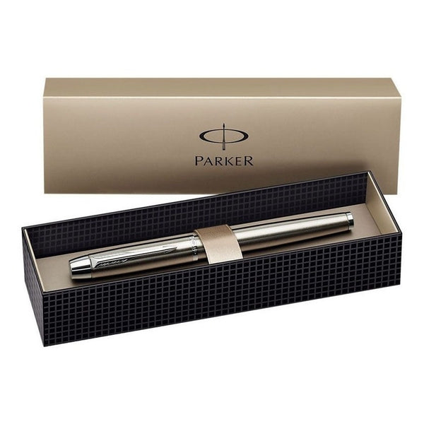 Lapicera Pluma Fuente Parker Im Taupe Ct - Medium (M)