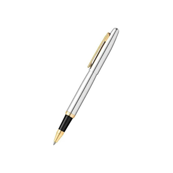 Lapicera Rollerball Sheaffer Vfm Chrome With Gold Trim Gt