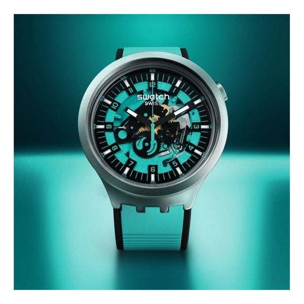 Reloj Swatch Big Bold Irony Mint Trim Sb07s111
