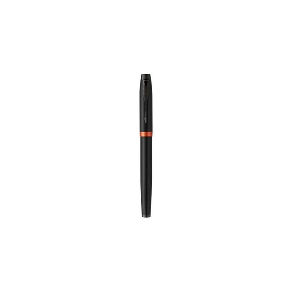 Lapicera Pluma Fuente Parker Im Vibrant Rings Flame Orange M