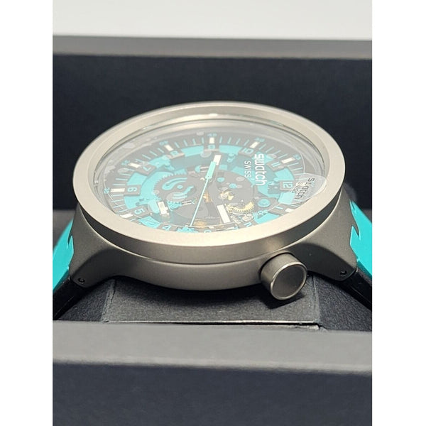 Reloj Swatch Big Bold Irony Mint Trim Sb07s111