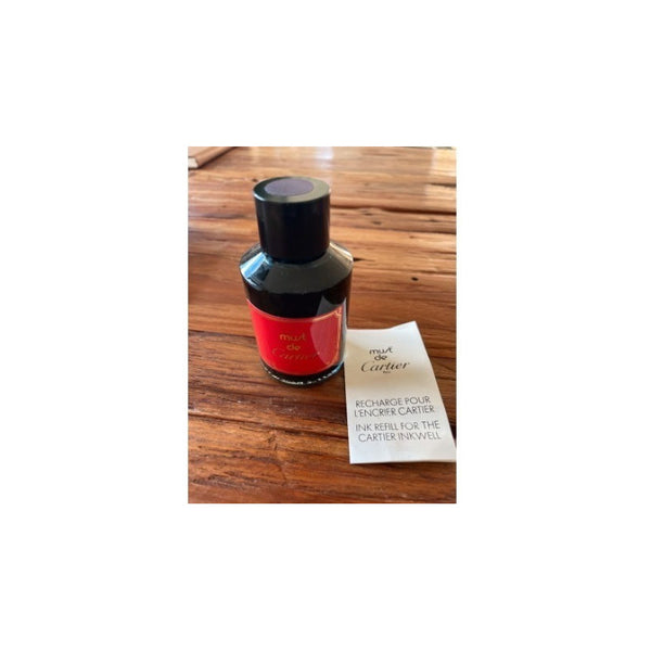 Repuesto Cartier Fountain Pen Ink Frasco 60 Ml - Black