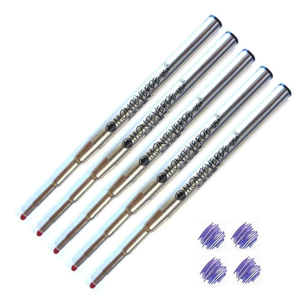 Repuesto Monteverde Boligrafo Tinta Azul Oscuro Medium