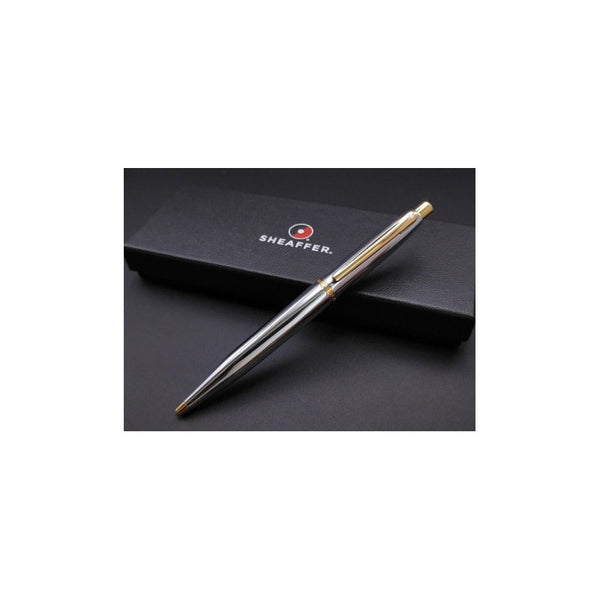 Lapicera Bolígrafo Sheaffer Vfm Chrome With Gold Trim Gt