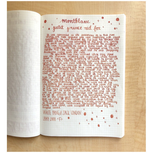 Tinta Montblanc Set Cartridges - Petit Prince Red Fox 118206