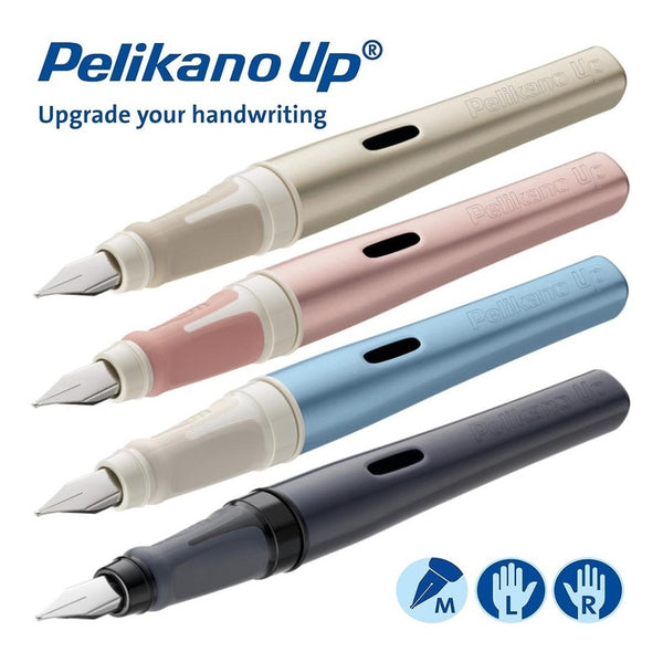 Lapicera Pluma Fuente Pelikan Pelikano Up Anthrazit Left Han