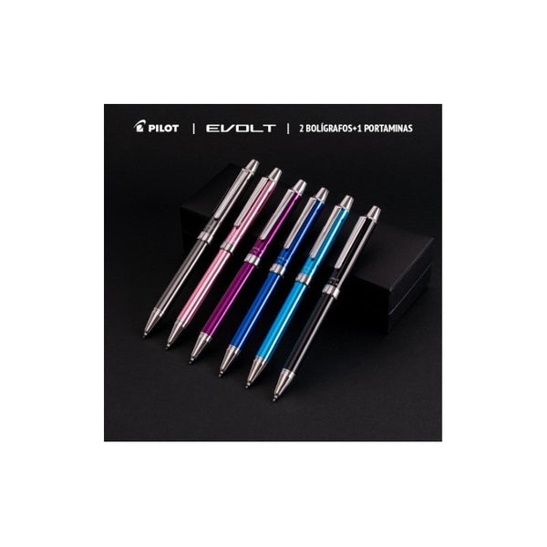 Pilot Evolt Boligrafo 2+1 Gris