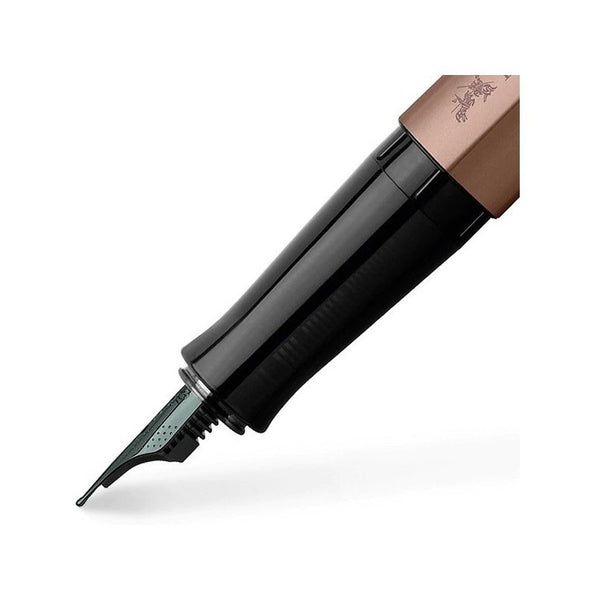 Lapicera Pluma Fuente Faber-castell Hexo - Bronze Medium