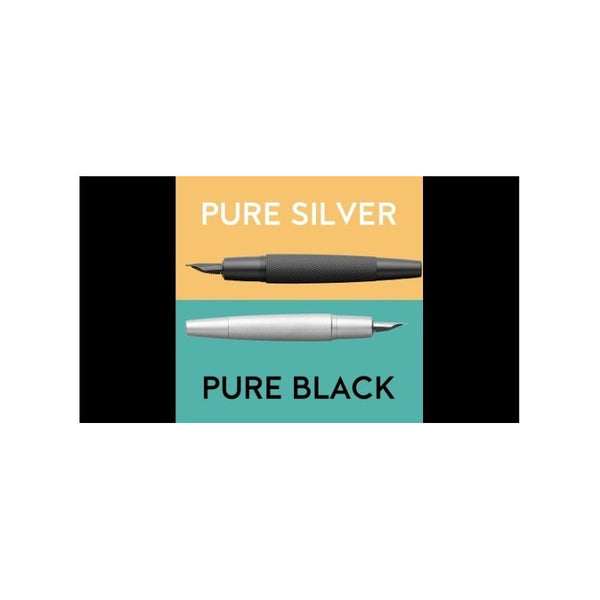 Lapicera Bolígrafo Faber-castell E-motion Pure Silver