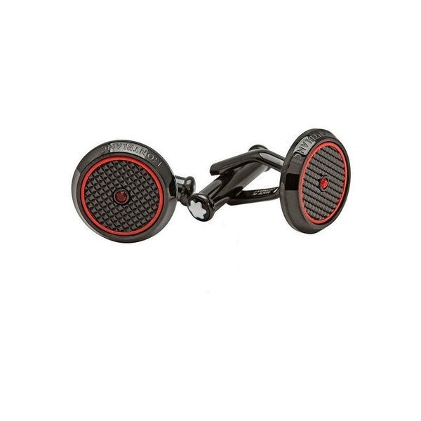Cufflinks Gemelos Montblanc Black Red Horlogerie Ed - 118605