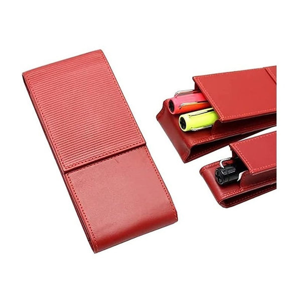 Lapicera Estuche Lamy Leather Para 1 Lápiz - Rojo