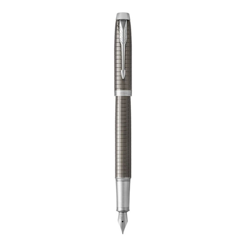 Lapicera Pluma Fuente Parker Im Premium Espresso Chiseled