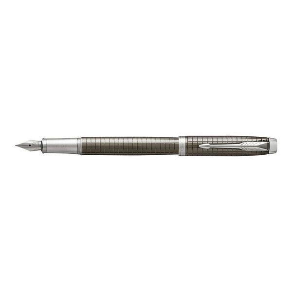 Lapicera Pluma Fuente Parker Im Premium Espresso Chiseled