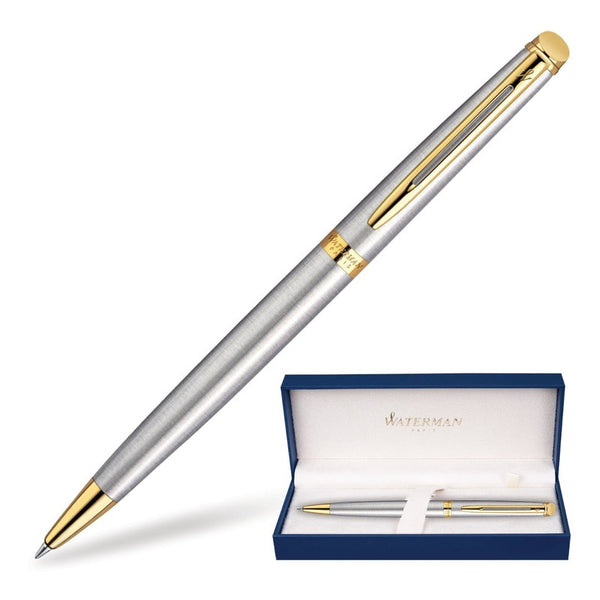Lapicera Boligrafo Waterman Hemisphere Steel Gt
