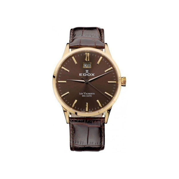 Reloj Edox Quartz Les Vauberts 63001 37r Brir