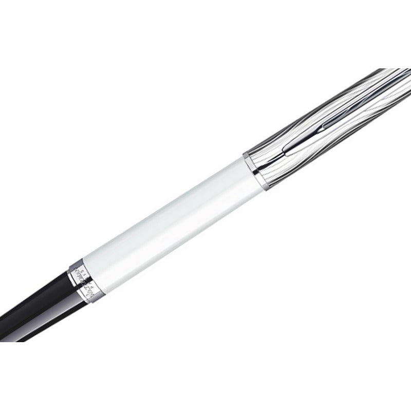 Lapicera Rollerball Waterman Hemisphere Deluxe Silk White Ct