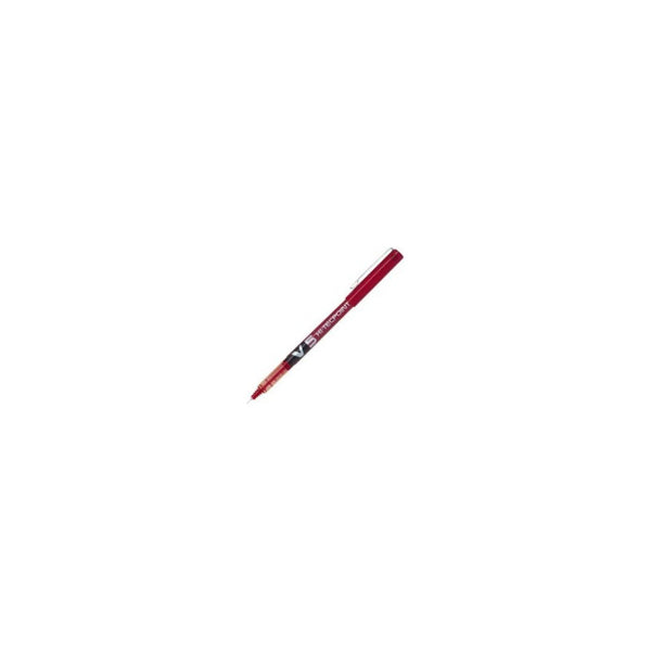 Pack 12 Lápices De Tinta Pilot V5 Hi-tecpoint Dark Red
