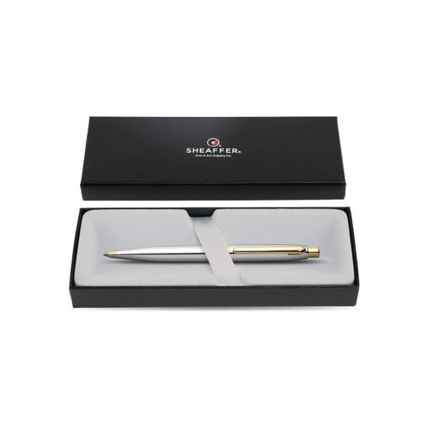 Lapicera Bolígrafo Sheaffer Vfm Chrome With Gold Trim Gt