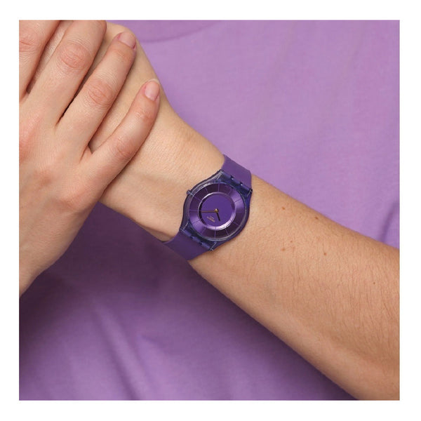 Reloj Swatch Skin Purple Time Ss08v103