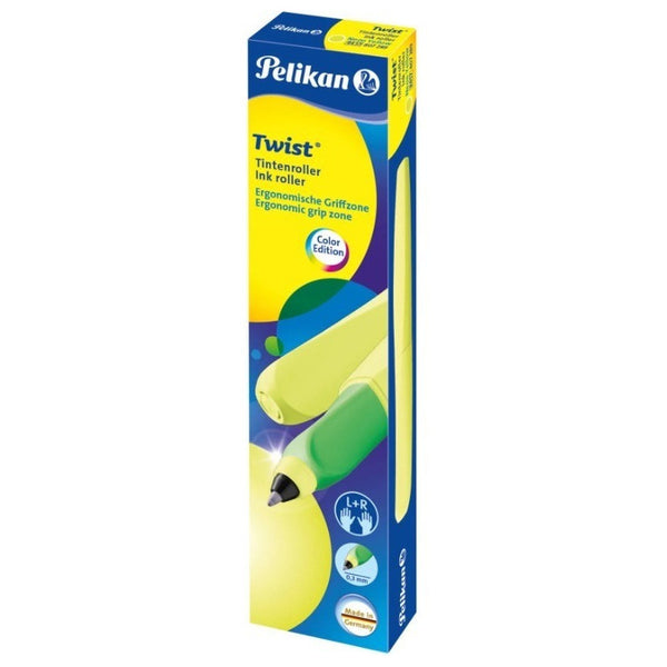 Lapicera Rollerball Pelikan Twist - Amarillo Neon