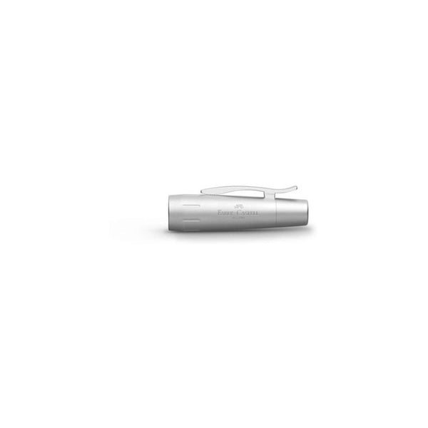 Lapicera Pluma Faber-castell E-motion Pure Silver - Medium